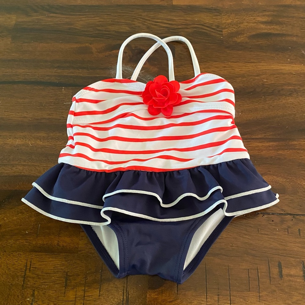 Janie and Jack Nautical Baby Swimsuit